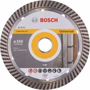 Круг алмазный Bosch Best for universal turbo 150x22 турбо (2.608.602.673)