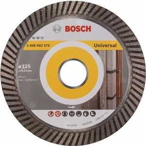 Круг алмазный Bosch Expert for universal turbo 125x22 турбо (2.608.602.575)