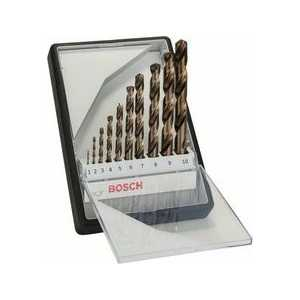 Сверл по металлу Bosch 1.0-10.0мм 10шт HSS-CO Robust Line (2.607.019.925)