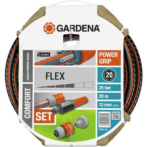 Шланг Gardena Flex 18034 длина 20м диаметр 13мм (1/2') 22бар (18034-20.000.00)