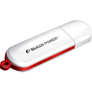 Флешка USB SILICON POWER LuxMini 320 64Гб USB2.0 (sp064gbuf2320v1w)