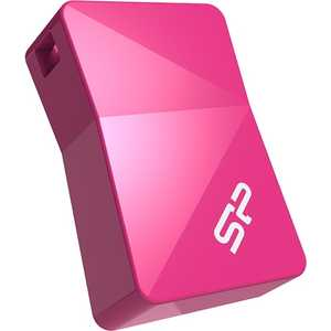 Флеш накопитель Silicon Power 16GB Touch T08 USB 2.0 Розовый (SP016GBUF2T08V1H)