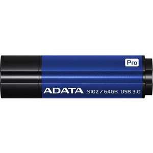 Флеш накопитель A-Data 64GB S102 PRO USB 3.0 (Read 600X) (AS102P-64G-RBL)
