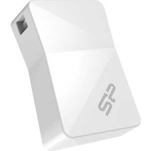 Флеш накопитель Silicon Power 32GB Touch T08 USB 2.0 Белый (SP032GBUF2T08V1W)