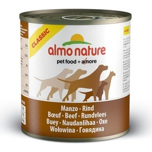 Консервы для собак Almo Nature "Classic", с говядиной