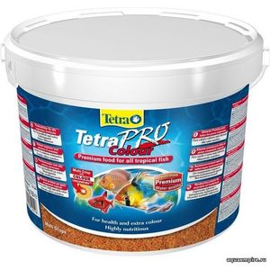 Корм Tetra TetraPro Colour Crisps Premium Food for All Tropical Fish чипсы усиление окраски для всех видов тропических