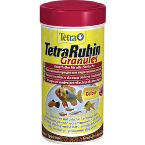 Корм Tetra TetraRubin Granules Premium Food for All Tropical Fish гранулы усиление окраски для всех видов тропических рыб 250мл (139800)