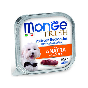 Консервы для собак Monge "Fresh", с уткой