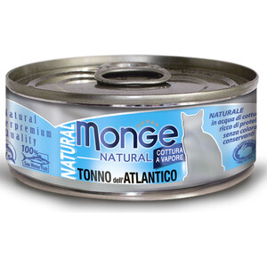 Консервы Monge Cat Natural Atlantic Tuna с атлантическим тунцом для кошек