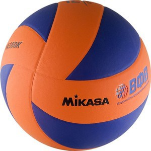 Мяч волейбольный MIKASA, синтетический материал, клееный, MVA380K-OBL