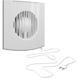 Вентилятор Era осевой вытяжной с сетевым кабелем и выключателем D 100 (FAVORITE 4-01)
