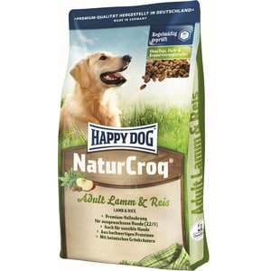 Сухой корм Happy Dog NaturCroq Adult Lamb&Rice с ягненком и рисом для чувствительных собак 4кг (02372)