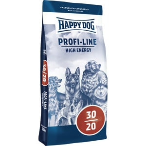 Сухой корм Happy Dog Profi-Line High Energy 30/20 с мясом птицы для взрослых собак с высокой активностью 20кг (03160)