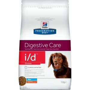 Сухой корм Hill's Prescription Diet i/d Digestive Care Stress Mini диета при лечении заболеваний ЖКТ и стресса для собак