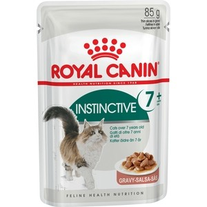 Паучи Royal Canin Instinctive 7+ кусочки в соусе для кошек старше 7 лет