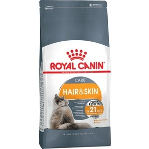 Сухой корм Royal Canin Hair&Skin Care поддержание здоровья кожи и шерсти для кошек