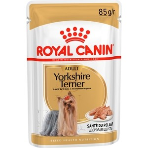 Паучи Royal Canin Adult Yorkshire Terrier паштет для собак от 10 месяцев породы Йоркширский терьер 85г (140012)