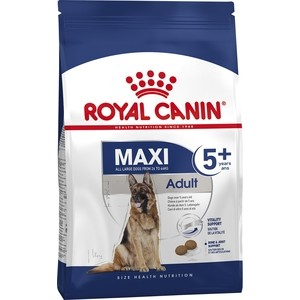 Корм сухой Royal Canin "Maxi Adult 5+", для собак весом от 26 кг до 44 кг старше 5 лет, 15 кг 330150