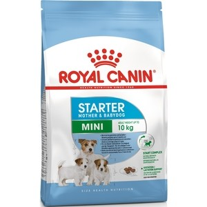 Сухой корм Royal Canin Mini Starter Mother&Babydog для щенков мелких пород до 2-х месяцев, беременных и кормящих собак