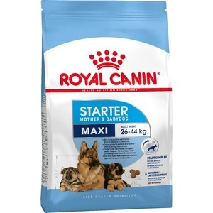 Сухой корм Royal Canin Maxi Starter Mother&Babydog для щенков крупных пород до 2-х месяцев, беременных и кормящих собак