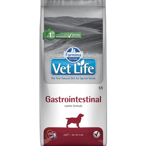 Сухой корм Farmina Vet Life Gastrointestinal Canine диета при нарушениях пищеварения для собак