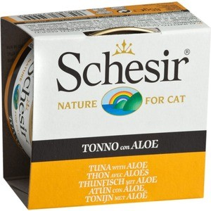 Консервы для кошек "Schesir" с тунцом и алое