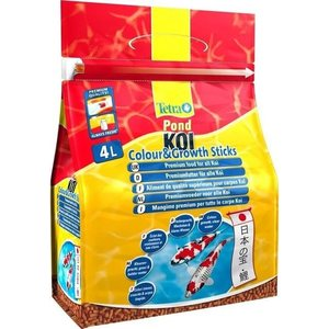 Корм Tetra Pond Koi Color & Growth Sticks Premium Food for All Koi палочки для улучшения окраса и роста кои 4л