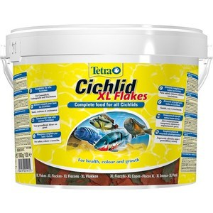 Корм Tetra Cichlid XL Flakes Premium Food for All Cichlids крупные хлопья для всех видов цихлид