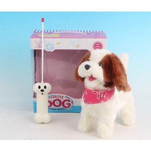 Радиоуправляемая плюшевая собака Create Toys Болонка