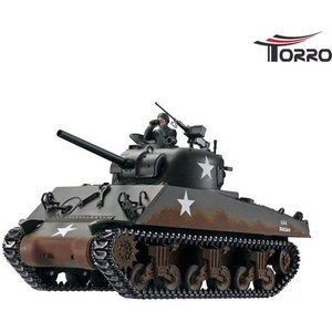 Радиоуправляемый танк Torro Sherman M4A3 RTR масштаб 1:16 2.4G