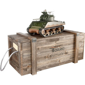 Радиоуправляемый танк Torro Sherman M4A3 ИК RTR 1:16