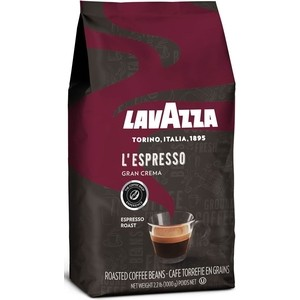 Кофе в зернах Lavazza Gran Crema Espresso beans, вакуумная