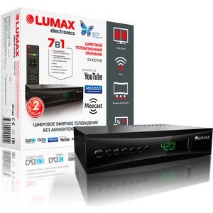 Ресивер DVB-T2 С Lumax DV-4201HD