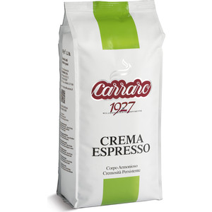 Кофе в зернах Carraro Caffe Crema Espresso, вакуумная