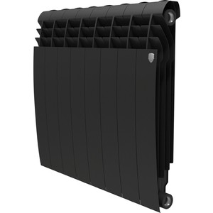 Радиатор отопления ROYAL Thermo биметаллический BiLiner 500 new Noir Sable 8 секций