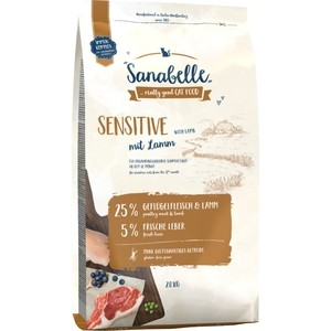 Сухой корм Sanabelle Sensitive with Lamb для кошек с чувствительным пищеварением с ягненком
