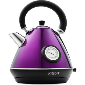 Чайник электрический KITFORT KT-644-4, фиолетовый