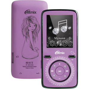 MP3 плеер Ritmix RF-4850 8Gb lilac