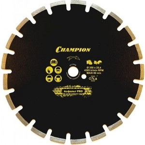 Диск отрезной Champion асфальт L 350/25,4/10 Asphafight C1630