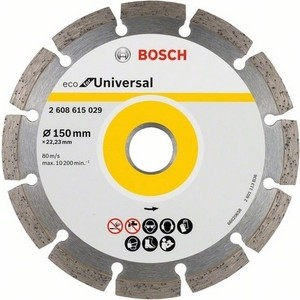 Диск алмазный Bosch 10шт Universal 150-22,23 ECO (2.608.615.042)