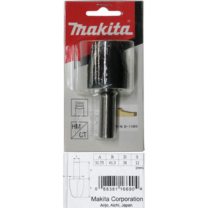 Фреза фигирейная Makita 12 мм 31,38х38/28 мм (D-11863)