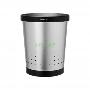 Корзина для бумаг (11 л), 26.2х31 см, матовая стальная 364341 Brabantia