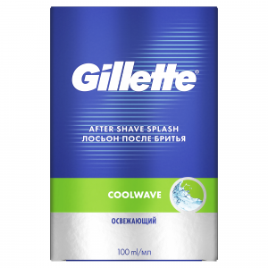 Лосьон после бритья Gillette cool wave