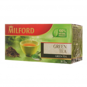 Чай зеленый Milford Creen Tea в пакетиках