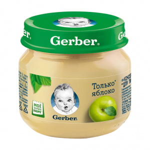 Фруктовое пюре GERBER Яблоко