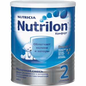 Молочная смесь Nutrilon Комфорт 2 с 6 месяцев