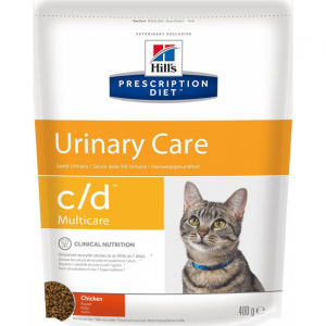 Hill's Prescription Diet Multicare Urinary Care Сухой корм для кошек профилактики МКБ с курицей