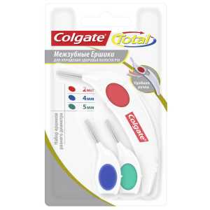 Межзубные ершики Colgate TOTAL 2