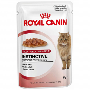 Корм для кошек ROYAL CANIN Instinctive мясные кусочки в желе 85г