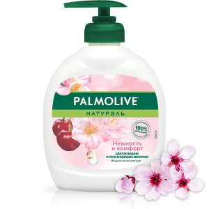 Мыло жидкое Palmolive Натурэль Нежность и комфорт Цветок вишни